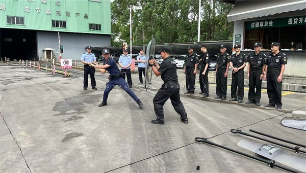 集體“充電”全力提升保安隊伍“實戰(zhàn)”能力